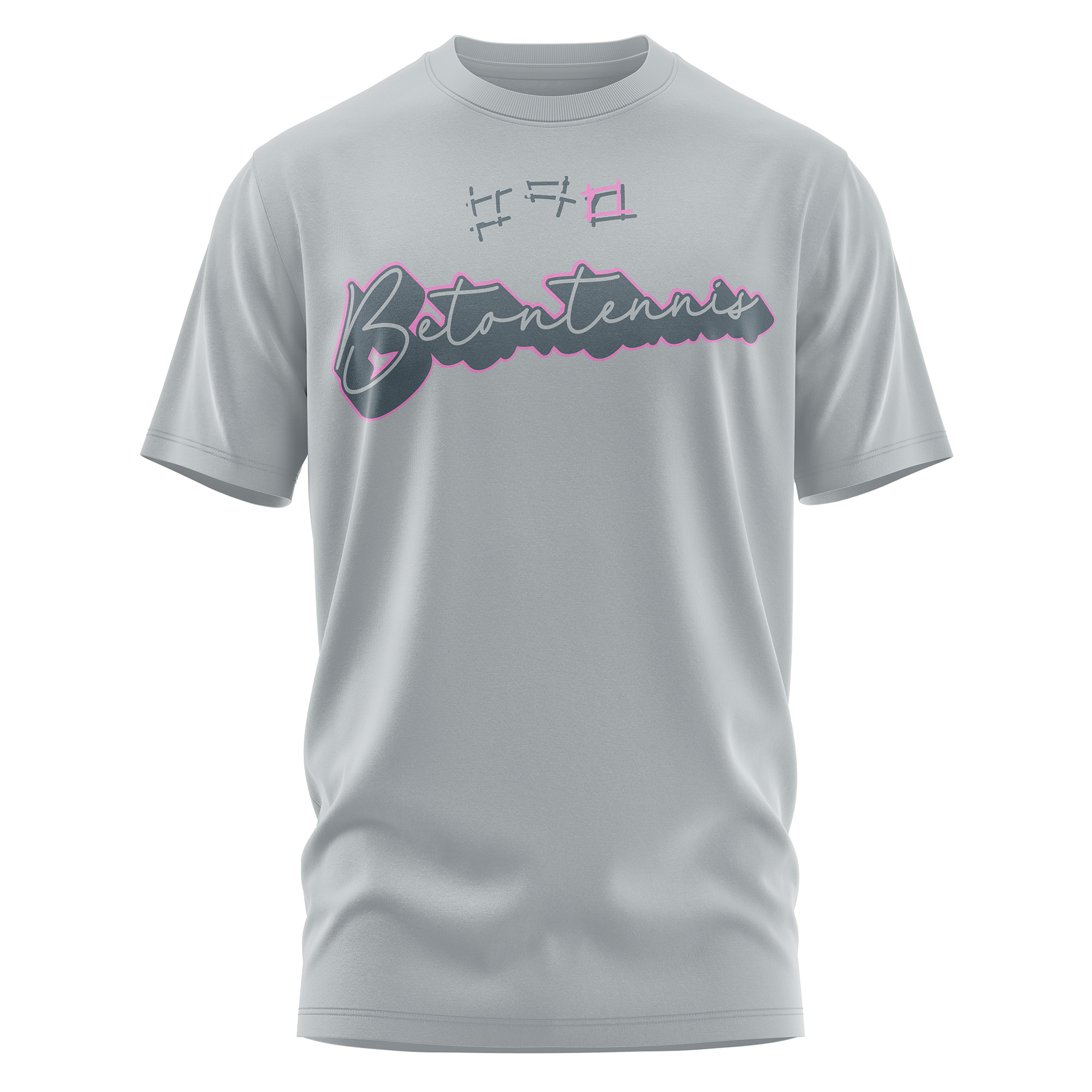 BetonTennis Freizeitshirt – Court Style trifft Streetwear