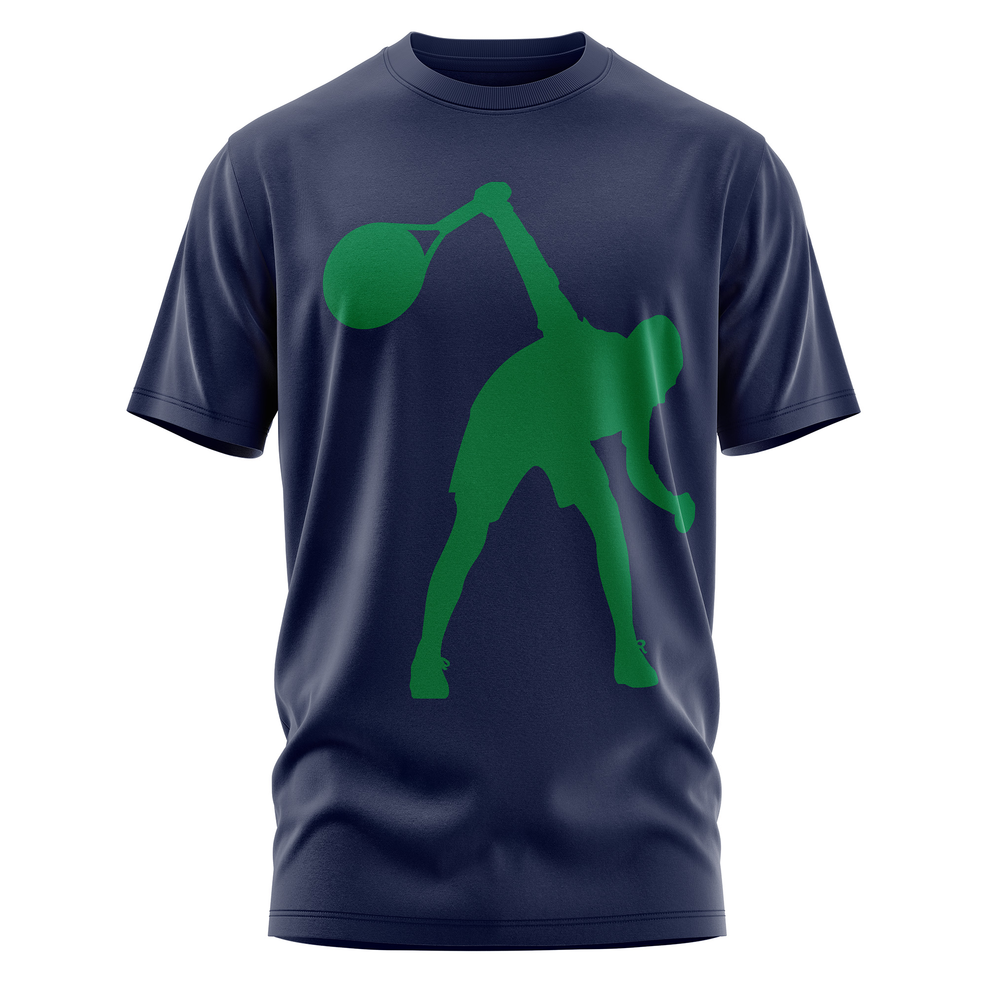 T-Shirt „Luiz Edition“  – Tennisspieler Silhouette - Tennis-Shirt