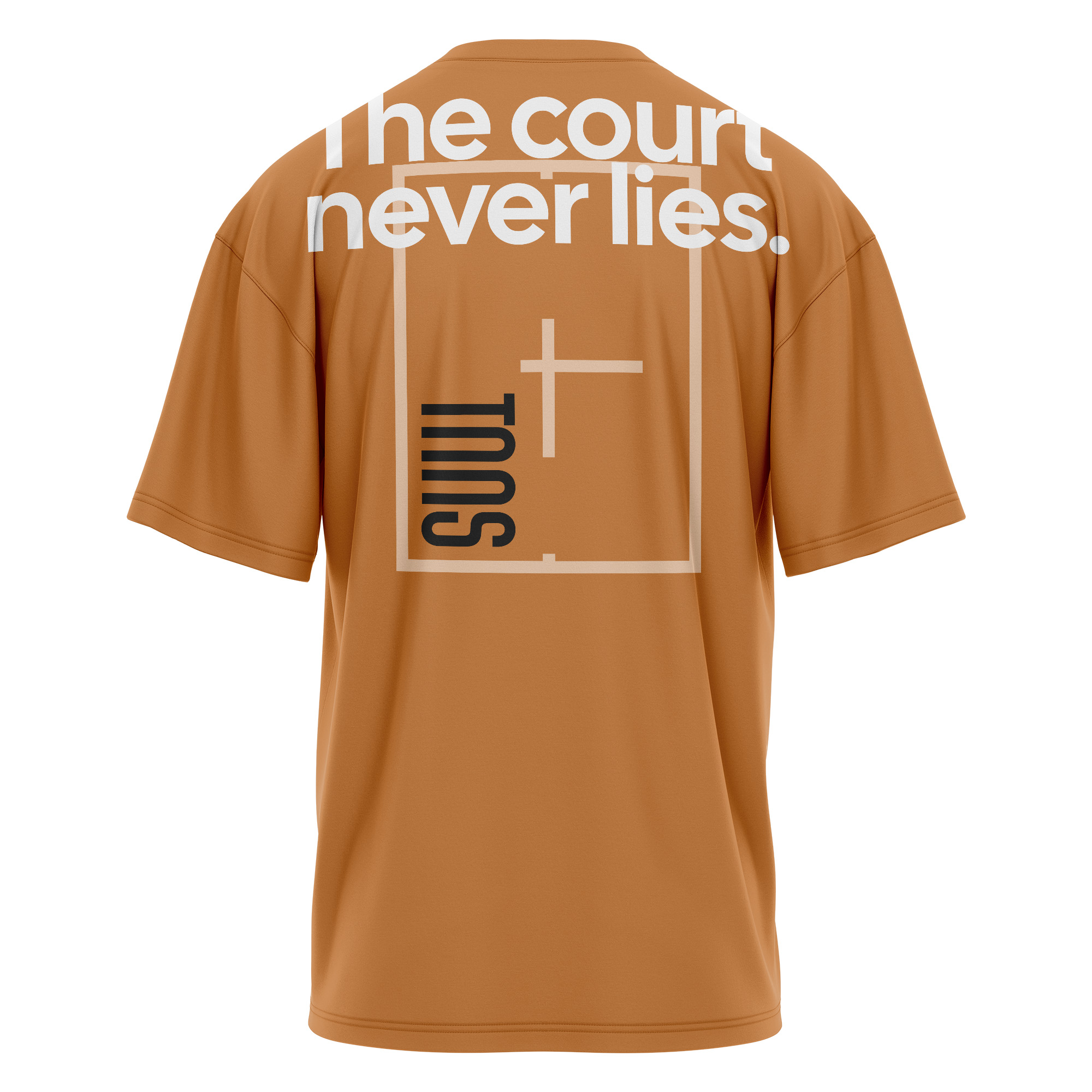TNNS Statement Oversize Shirt – The Court Never Lies