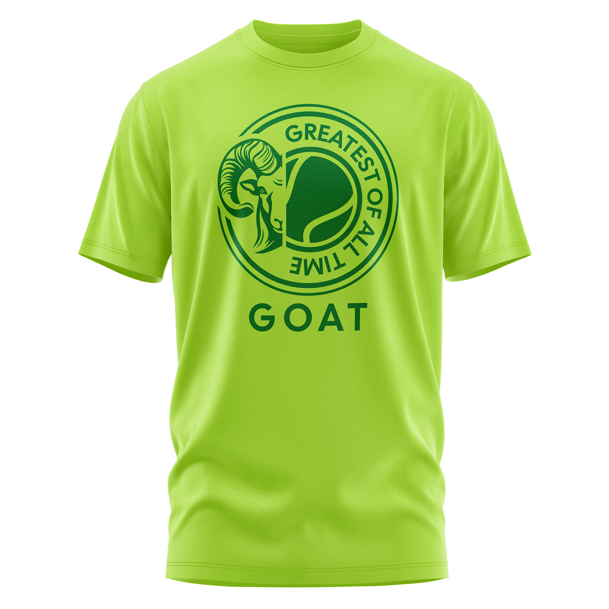 GOAT Tennis T-Shirt – „Greatest of All Time“ Streetwear-Look